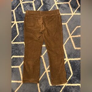 L.L. Bean Brown Corduroy Standard Fit Pants